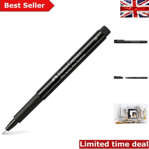 Black pitt artist pen - black,