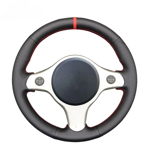 Coprivolante ecopelle nero - coprivolante,