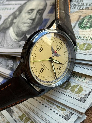 Orologio meccanico aviatore - meccanico,